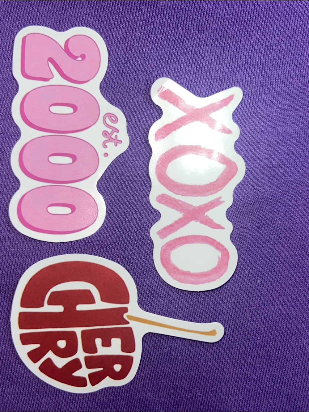 Sticker Pack With Hello Kitty Keychains and Scrunchie - Picture 5 of 5